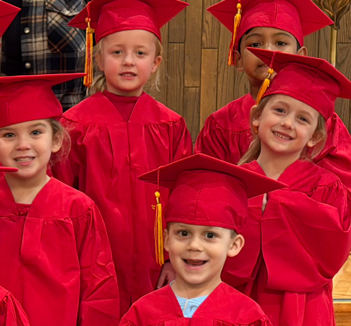 Pre-K students at Cross View Early Childhood Center