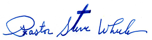 Pastor Wheeler's Signature
